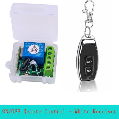 1CH Wireless RF Remote Control Switch Transmitter with Receiver Module