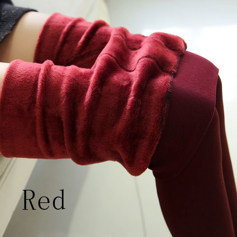 High Quality Knitted Tights Super Elastic Faux Velvet Winter