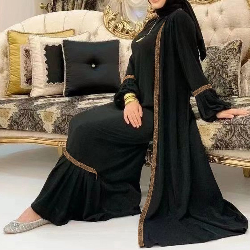 Elegant Muslim Long Modest Dress for Women