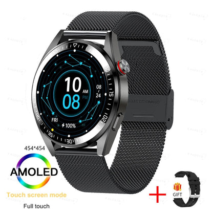 8G RAM Men Smart Watch 454*454 Screen Always Display