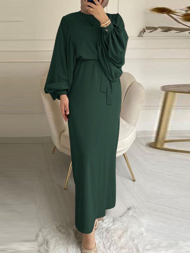 Muslim Abaya Green
