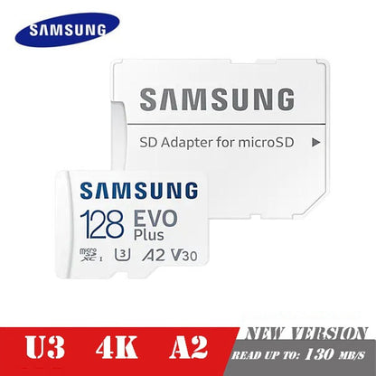 SAMSUNG EVO Plus Memory Card 32GB/SDHC 64GB/128GB/256GB/512GB