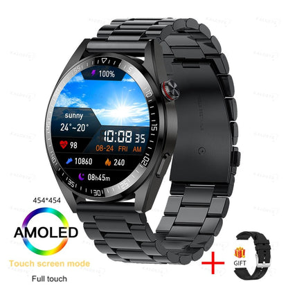 8G RAM Men Smart Watch 454*454 Screen Always Display