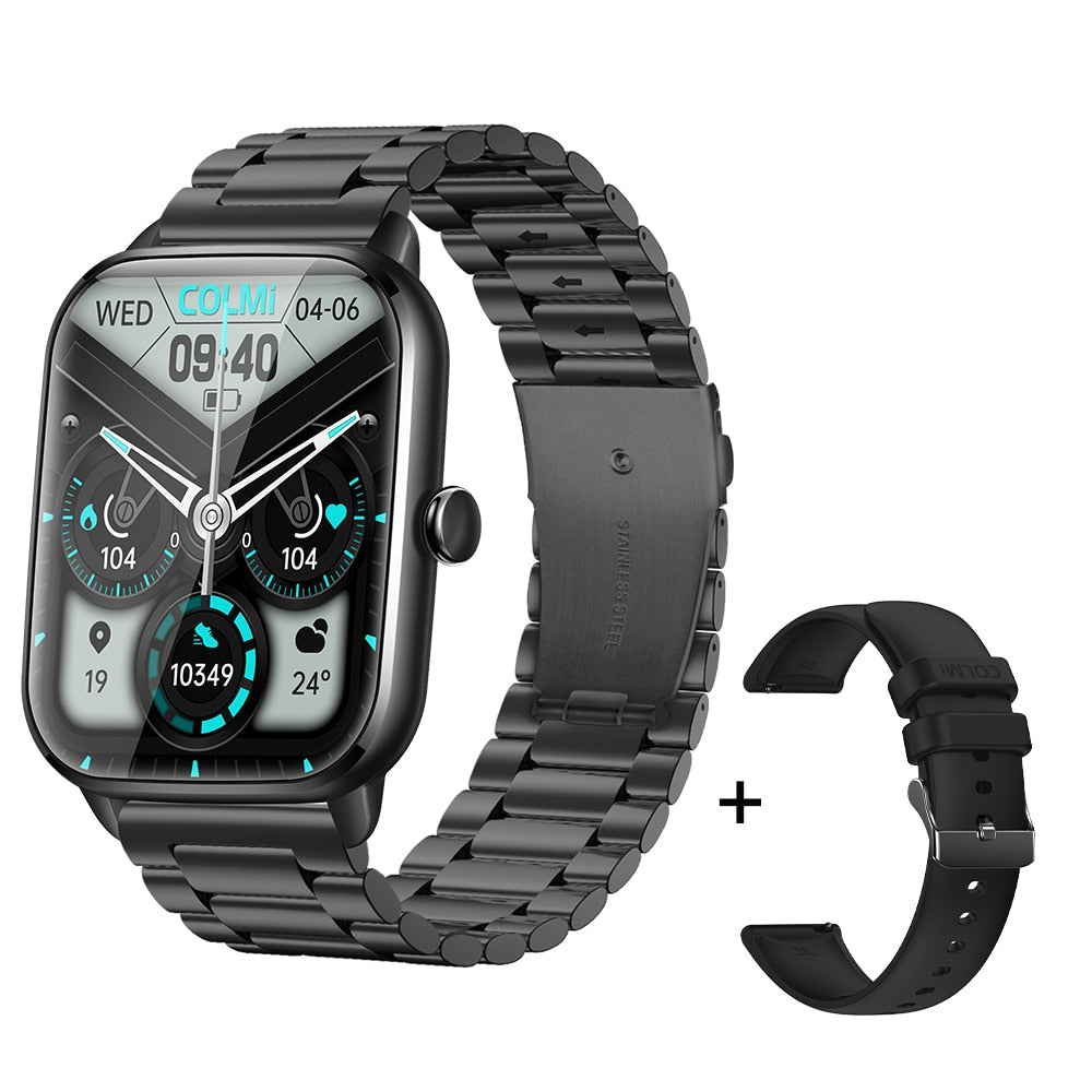 C61 Smartwatch 1.9 inch Full Screen Bluetooth Calling 100+ Sport Models