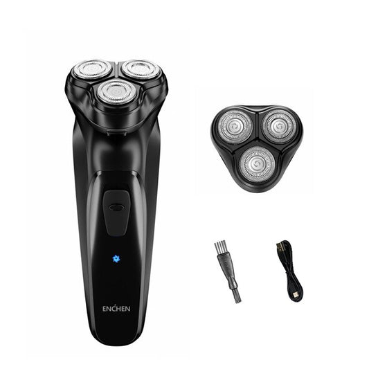 Electrical Rotary Shaver for Men 3D Floating Blade
