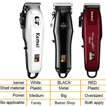 Hair Cutting machines Wireless Trimmer Men Professional rechargeable