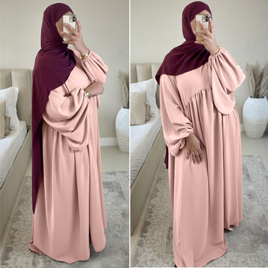 Muslim modest Dress For Women Loose Casual Comfort