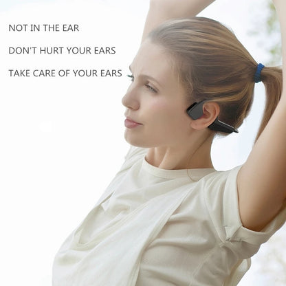 Earphone Bluetooth-Compatible Headset With Microphone