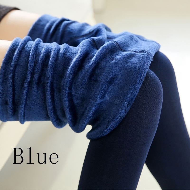 High Quality Knitted Tights Super Elastic Faux Velvet Winter