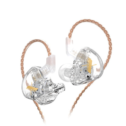 Earphones With Microphone Dynamic HIFI Bass Music Earbuds In Ear