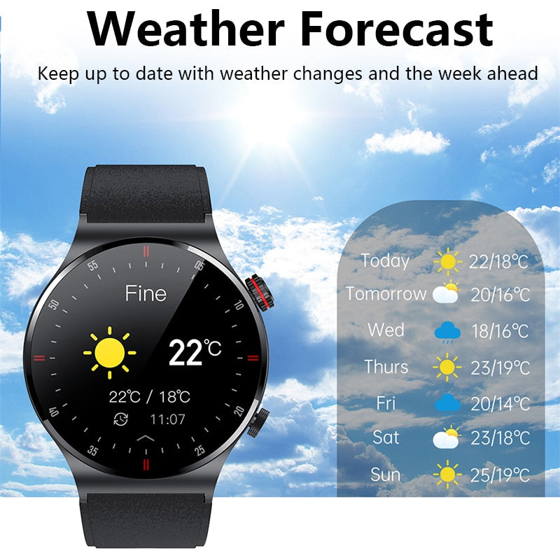 Bluetooth Call Smartwatch Full touch Screen Sports fitness