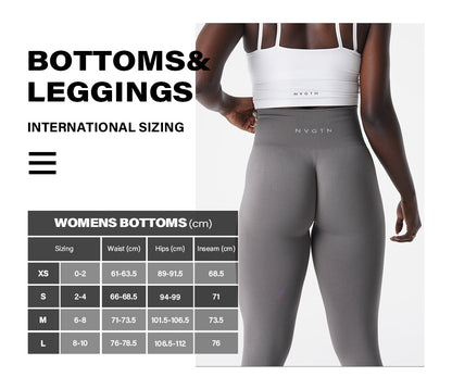 Solid Seamless Leggings Women Soft Workout Tights