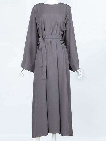 Elegant Women Muslim Dress Abaya Casual