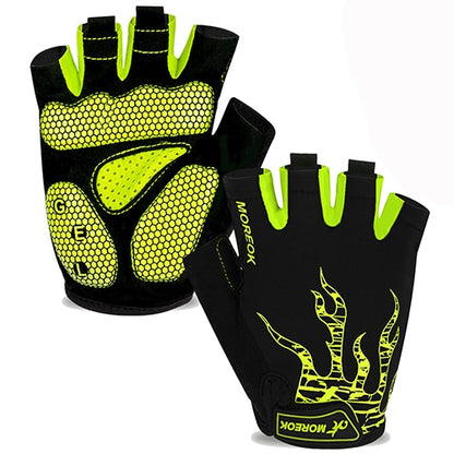 Half Finger Biking Gloves Road Gel Pad Anti-Slip Breathable MTB Gloves