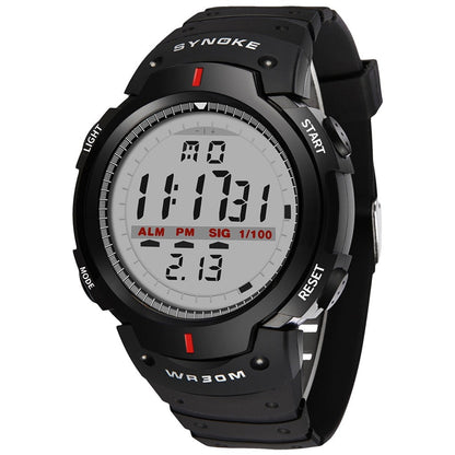 Electronic Watch Sports Mens Waterproof Luminous