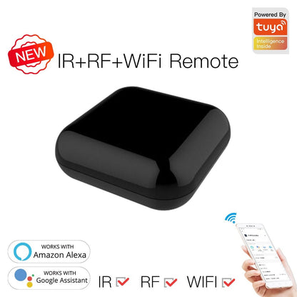 RF IR Universal Tuya Smart Life App Voice Control via Alexa Google Home