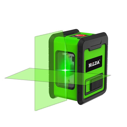 Laser Level Meter 2-Lines Cross Green Level Laser Horizontal Vertical