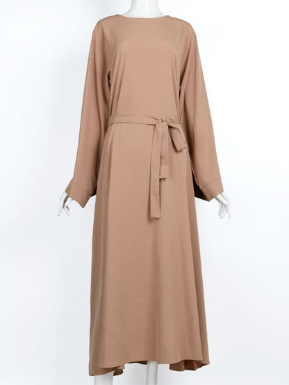 Elegant Women Muslim Dress Abaya Casual