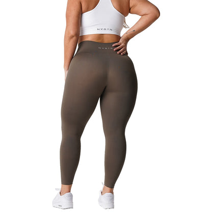 Solid Seamless Leggings Women Soft Workout Tights