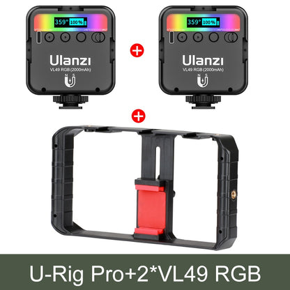 U Rig Pro Smartphone Video Rig Hand Grip Filmmaking Case Phone