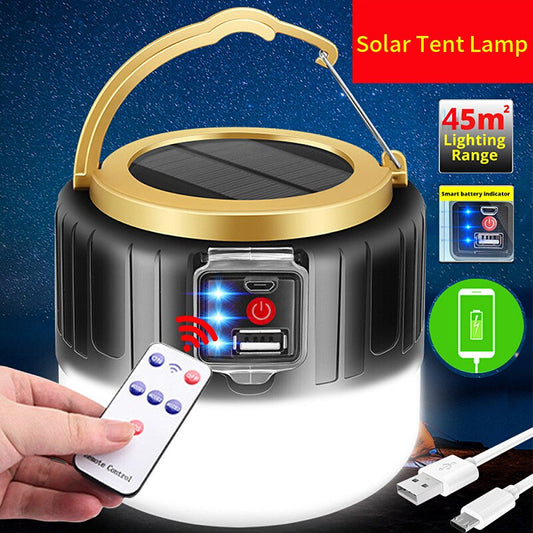 Lights USB Rechargeable Tent Portable