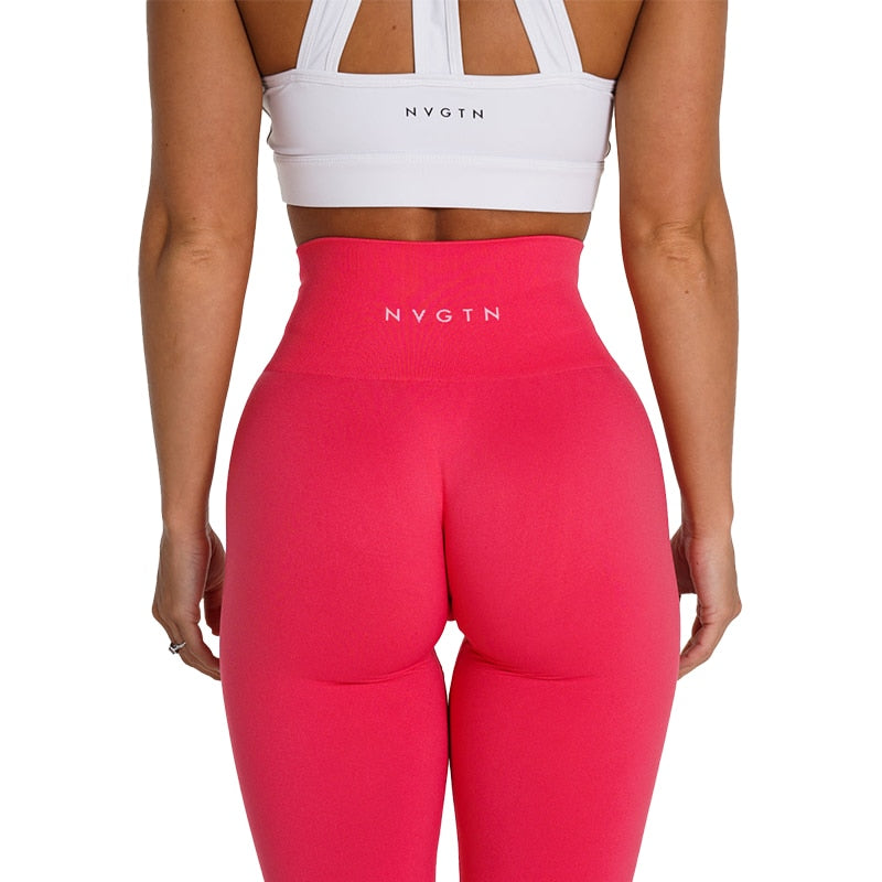 Solid Seamless Leggings Women Soft Workout Tights