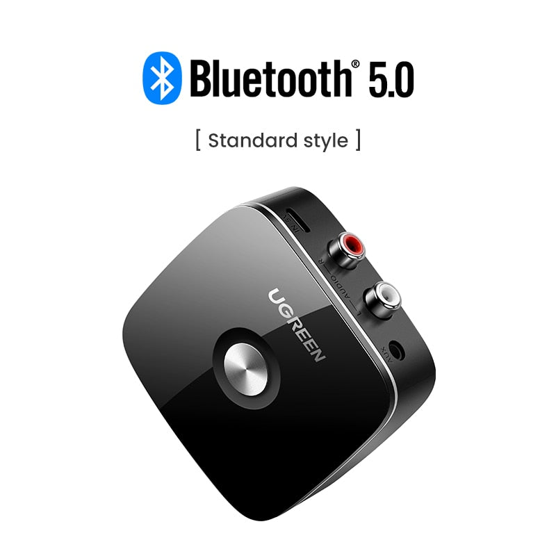 Bluetooth RCA Receiver 5.1 aptX HD 3.5mm Jack Aux Wireless Adapter