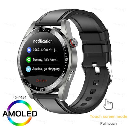 8G RAM Men Smart Watch 454*454 Screen Always Display