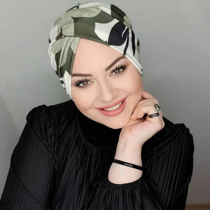 Islamic Hijab Cap For Women Silk Scarf Women