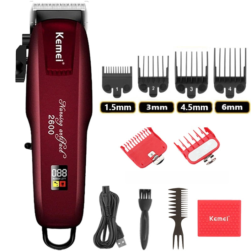 Hair Cutting machines Wireless Trimmer Men Professional rechargeable