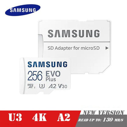 SAMSUNG EVO Plus Memory Card 32GB/SDHC 64GB/128GB/256GB/512GB