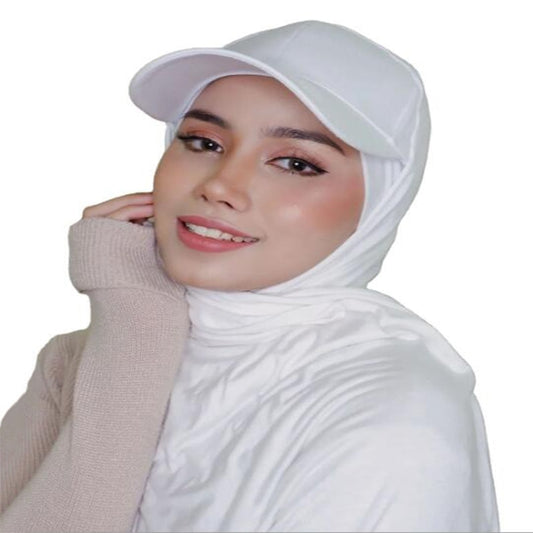 New Fashion Design Hijab One-Piece Baseball Cap Muslim Ladies