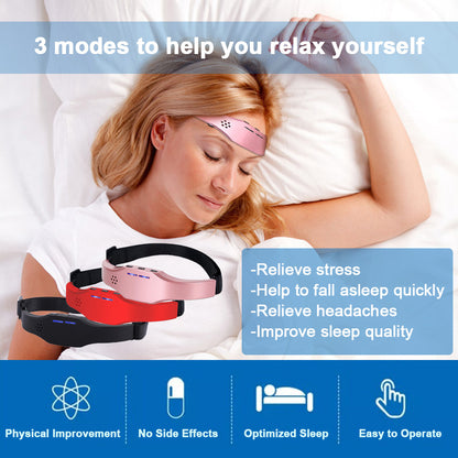 Smart Sleep Head Massager Wireless Electric Sleep Instrument Improve