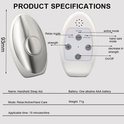 USB Charging Micro current Sleep Aid Handheld Sleep Aid Device Ease