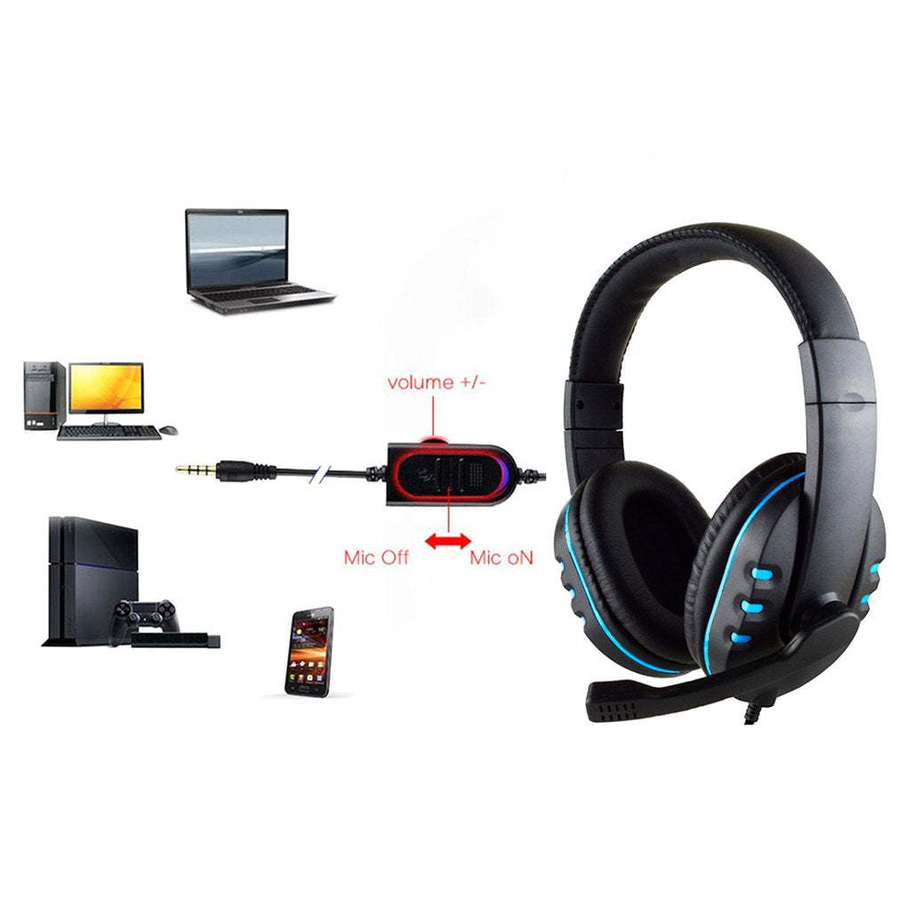 Earphone with Micro Volume Control for PC Laptop Smart Phone
