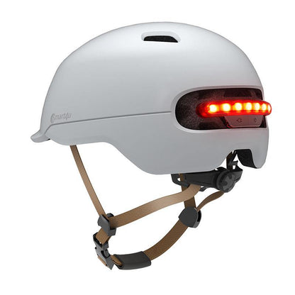 Casco bicicleta y scooter con luz trasera - Alicetheluxe