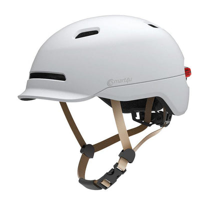 Casco bicicleta y scooter con luz trasera - Alicetheluxe