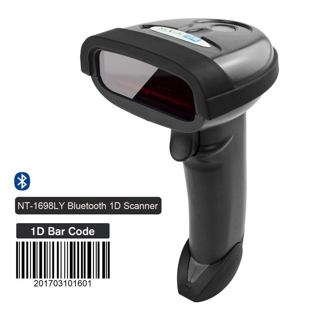 Escáner Inalámbrico Bluetooth de Código de Barras 1D/2D QR  PDF417 - Alicetheluxe