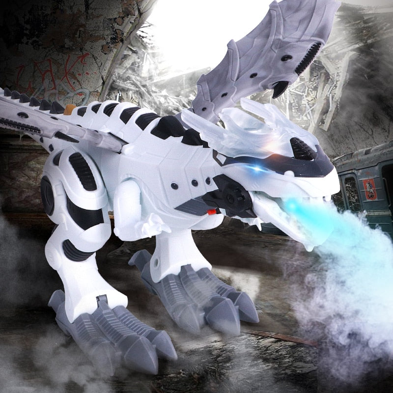 Large Spray Mechanical Dinosaurs With Wing Cartoon Electronic Walking - Alicetheluxe