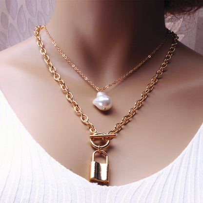 Gold Metal Snake Chain Necklace