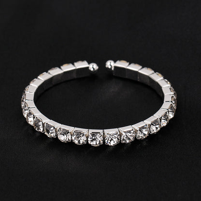 Bridal Fashion Crystal Rhinestone Choker Necklace Wedding Accessories