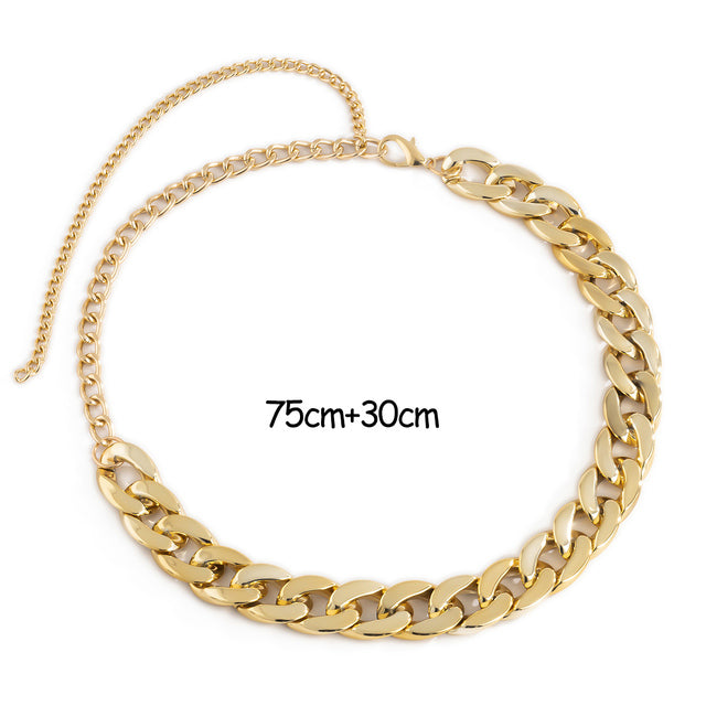 Body Chain Women Gold Color Sexy Harness Waist Belt Jewelry