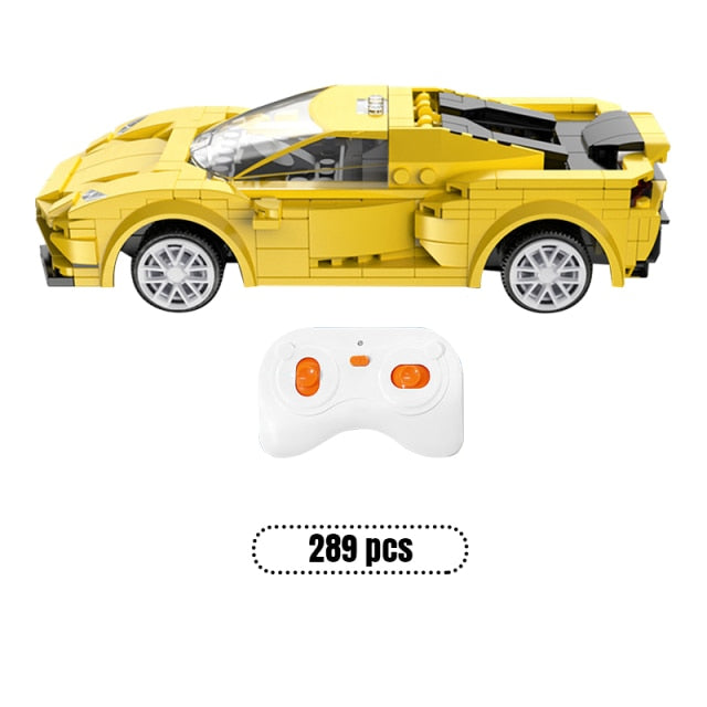 Remote control Sports Car Model Building Blocks Technical RC - Alicetheluxe
