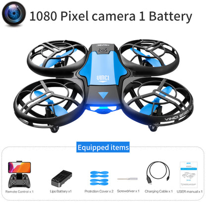 V8 Mini Drone 4k professional HD Wide Angle Camera 1080P Height Keep