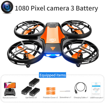 V8 Mini Drone 4k professional HD Wide Angle Camera 1080P Height Keep