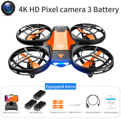 V8 Mini Drone 4k professional HD Wide Angle Camera 1080P Height Keep