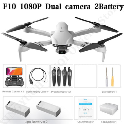 Drone 4K HD dual camera GPS5G wide angle FPV distance 2km professional - Alicetheluxe