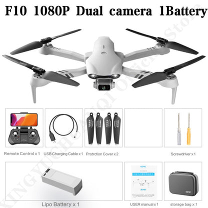 Drone 4K HD dual camera GPS5G wide angle FPV distance 2km professional - Alicetheluxe