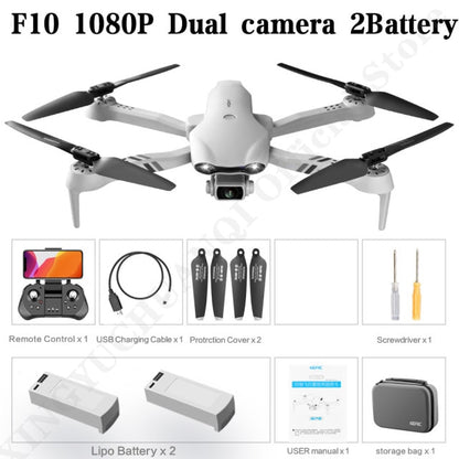 Drone 4K HD dual camera GPS5G wide angle FPV distance 2km professional - Alicetheluxe