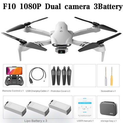 Drone 4K HD dual camera GPS5G wide angle FPV distance 2km professional - Alicetheluxe